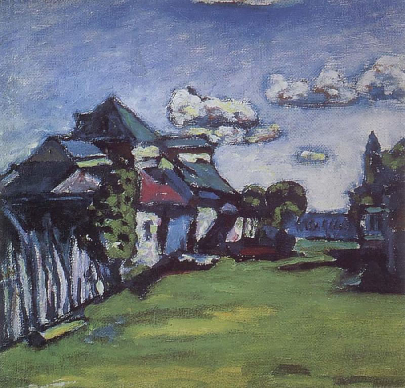 Vasily Kandinsky Suburbs of Moscow